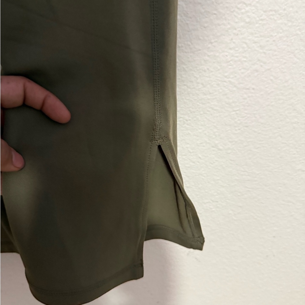PARAGON size M Olive Women's Boot Cut Pants - Picture 5 of 7
